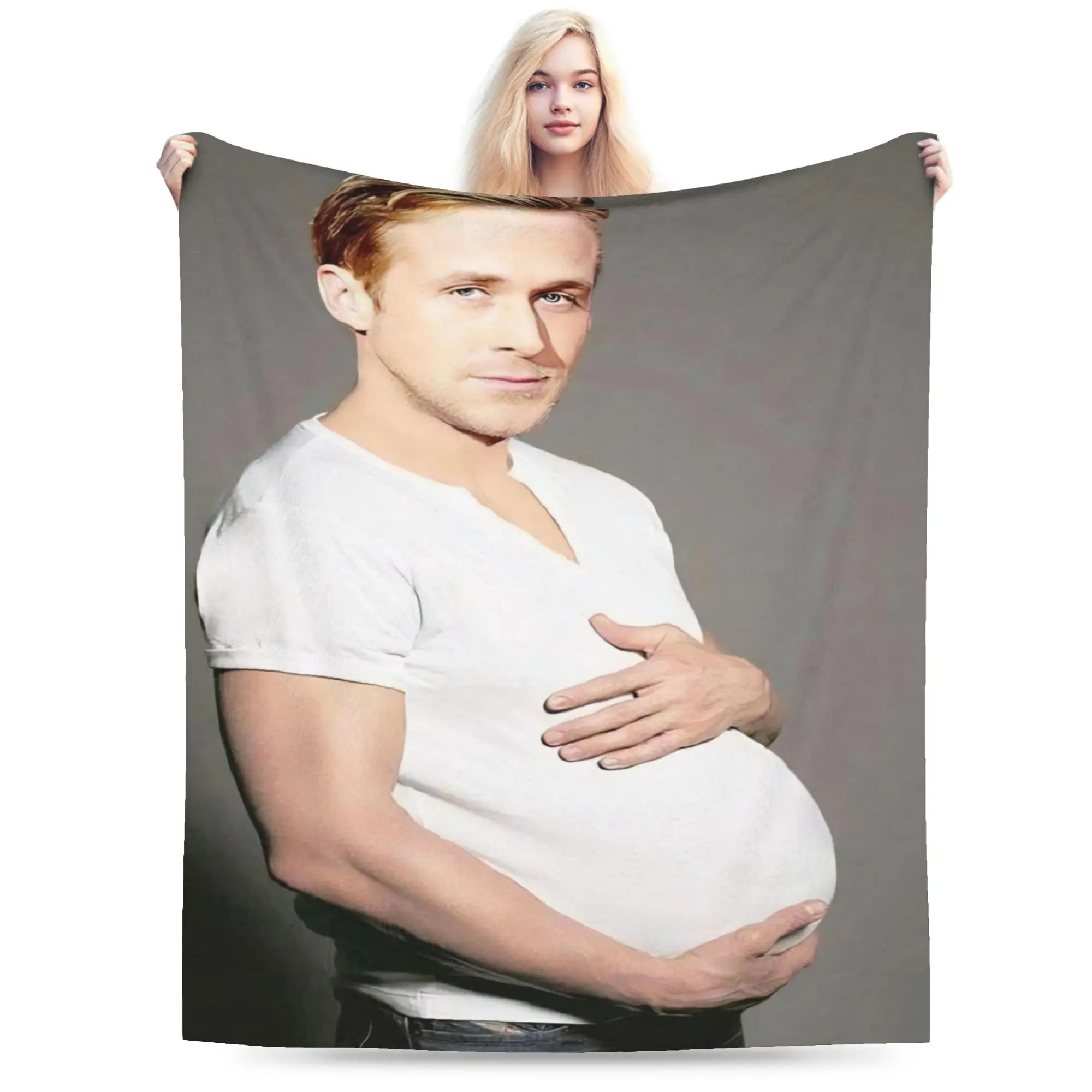 Comfortable ryan gosling meme Blanket Stuff Bedding Decorative  Blanket Throw Lightweight Fleece for Couch