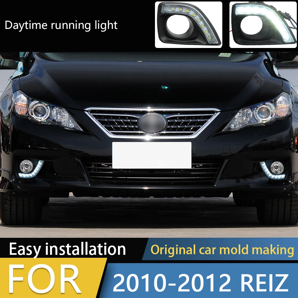 

2pcs For Toyota MARK X REIZ 2011~13, top qualityLED drl daytime running light with dimmer function