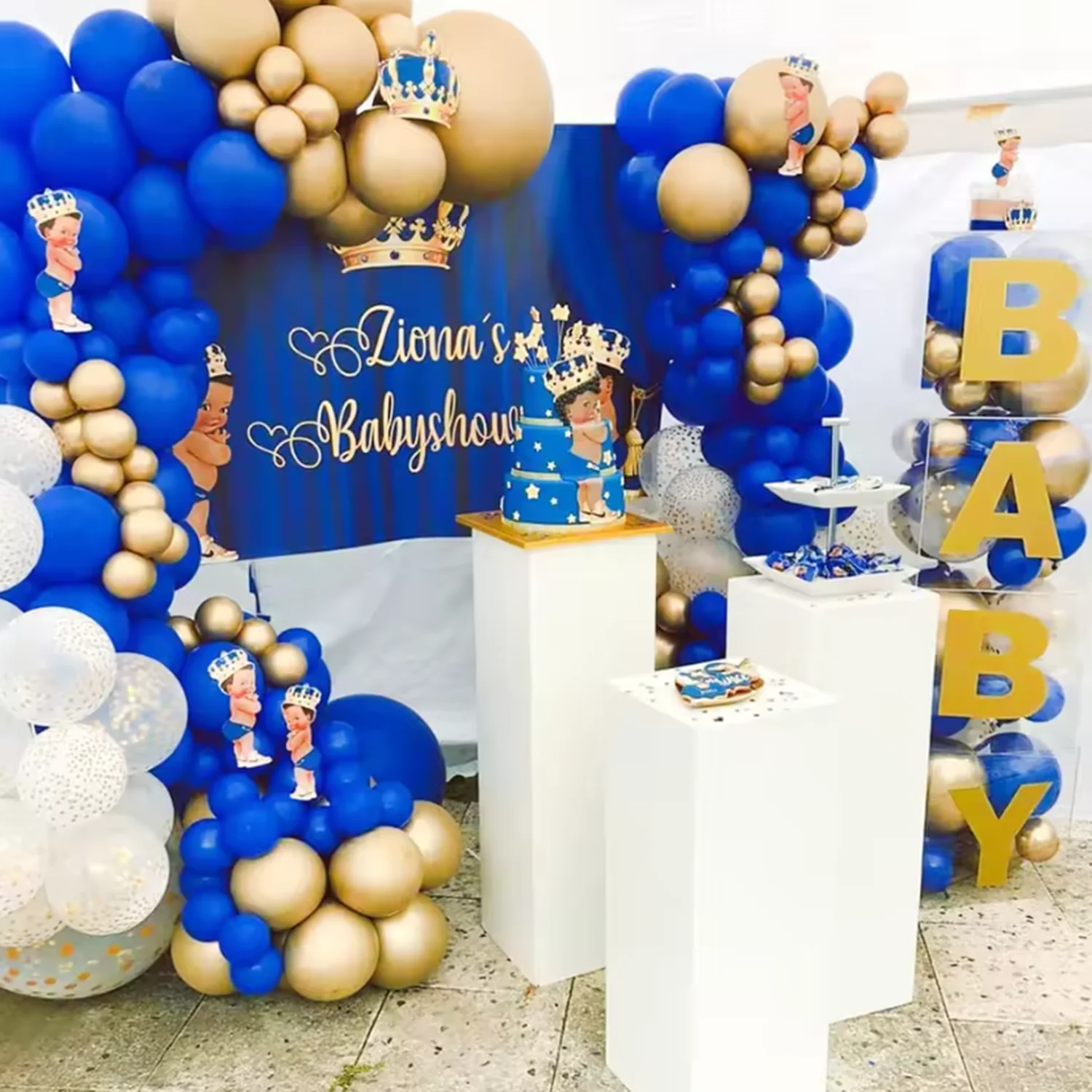 5-100pcs/Pack 12inch Dark Blue Latex Balloon Wedding Birthday Party Engagement Anniversary Activity Decorations Supplies Favors - view 5
