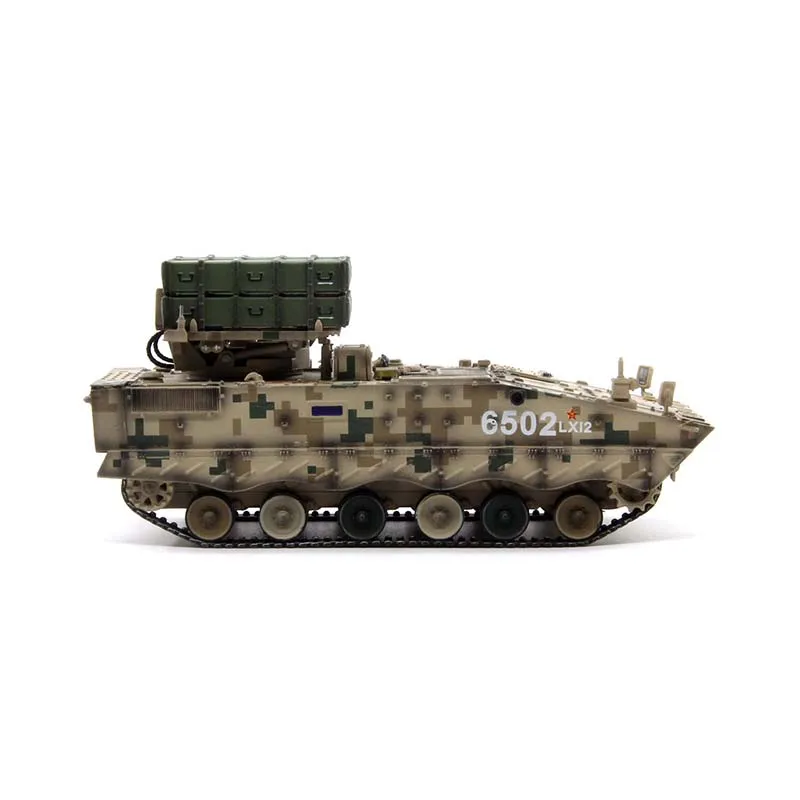 1/72 مقياس الصينية Hongjian-10 مكافحة خزان قاذفة الصواريخ محاكاة سبيكة سيارة نموذج عرض ثابت تحصيل لعبة هدية