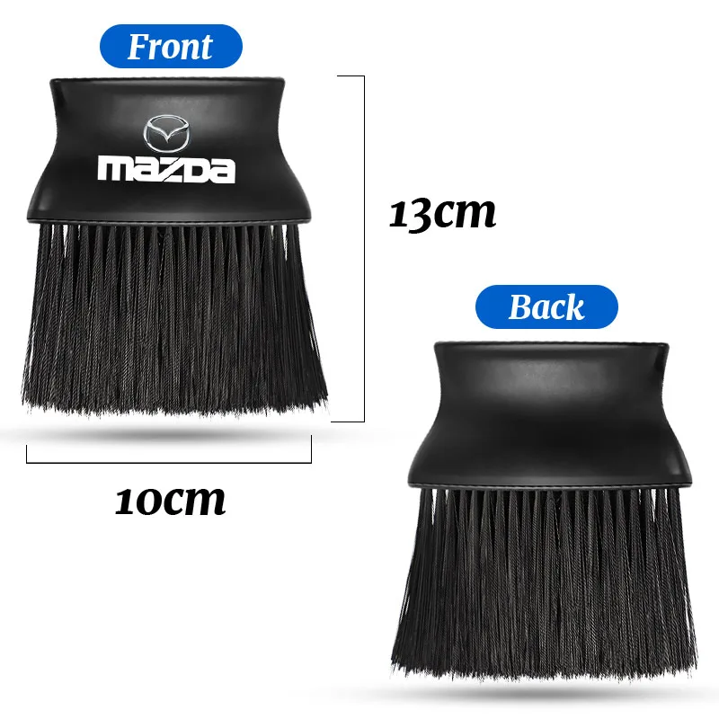 1 قطعة فرشاة إزالة الغبار سيارة منفذ الهواء تنظيف فرشاة لمازدا 3 6 CX5 2 CX3 CX9 MX5 RX8 Axela Demio Atenza MS #4