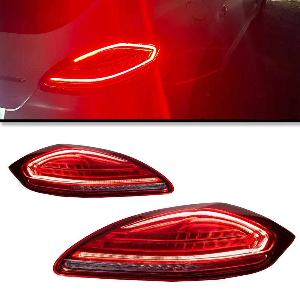 

Car RGB Rear Lights For 2010 2011 2013 2013 Porsche Panamera Led Tail Lights 970 970.1 Modified Accessories