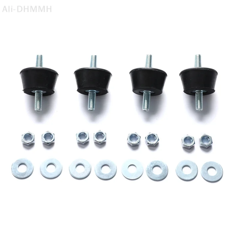 4pcs Anti Vibration Rubber Mount Damper Shock Pad Cushion for Air Conditioning