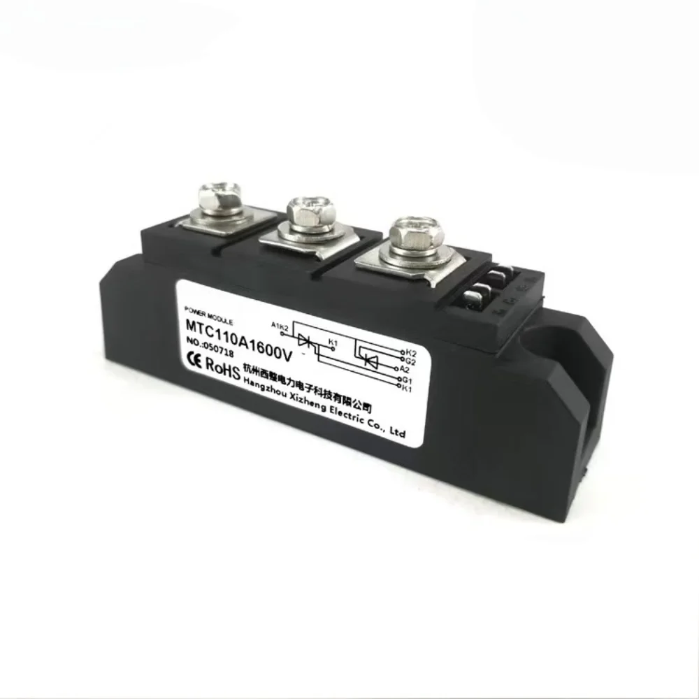 Moduł krzemowy sterowany MTC110A1600V -16, tyrystor do łagodnego rozruchu urządzeń grzewczych MTC160MTC200