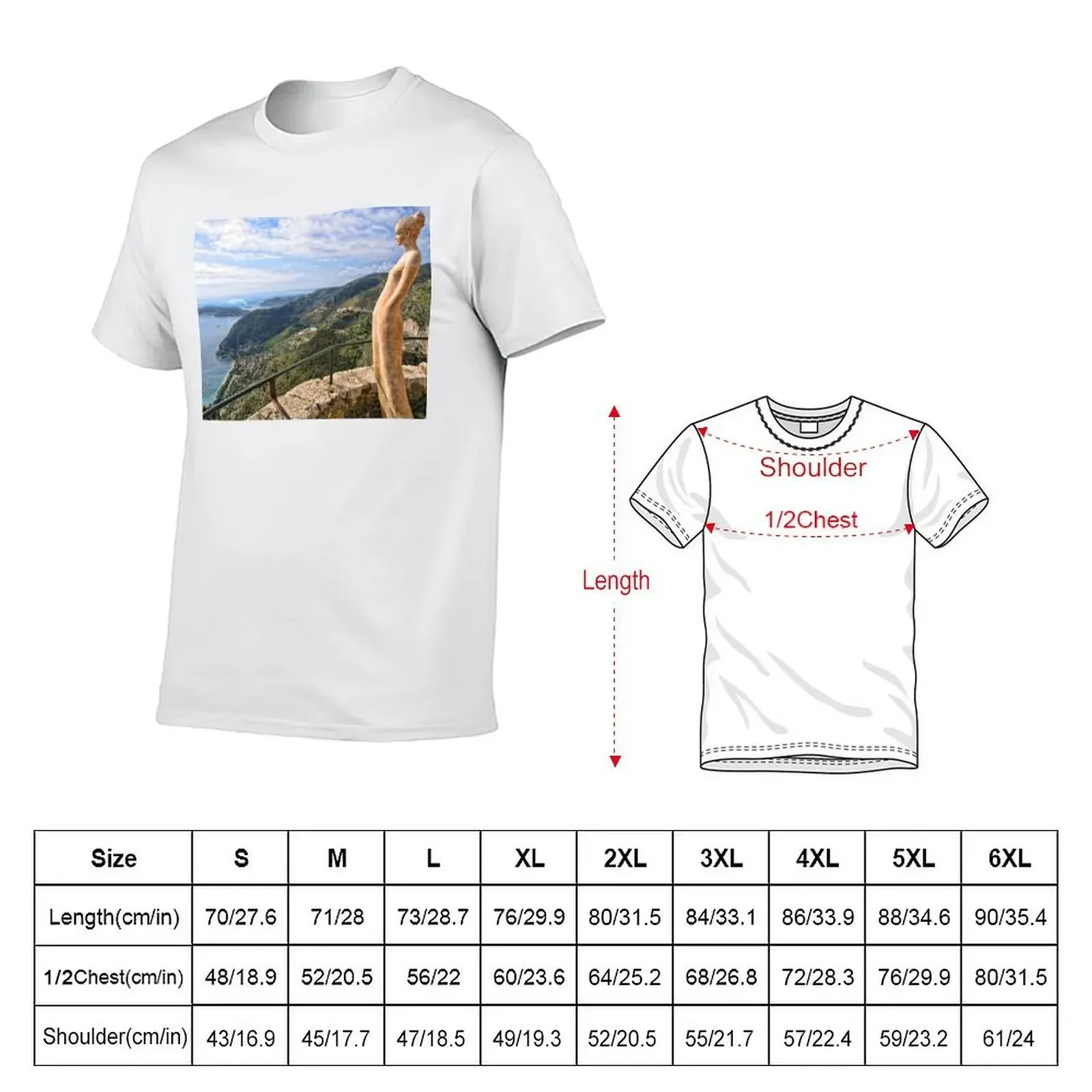 Eze Village, France T-Shirt anime stuff customs boys whites basketball graphic tees t shirts for men cotton