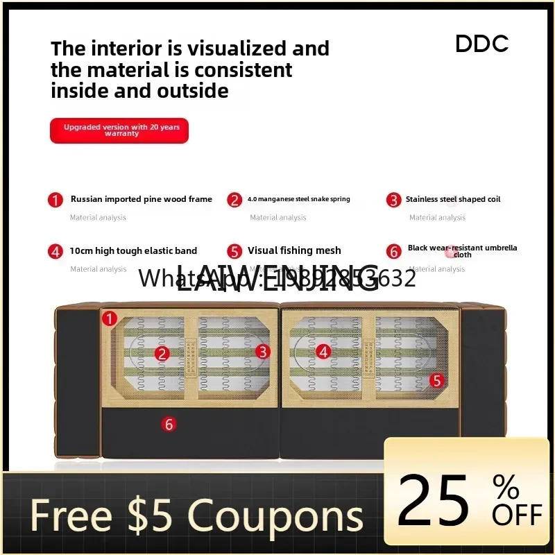 

SF1 leather straight row first layer cowhide sofa new brown sofa