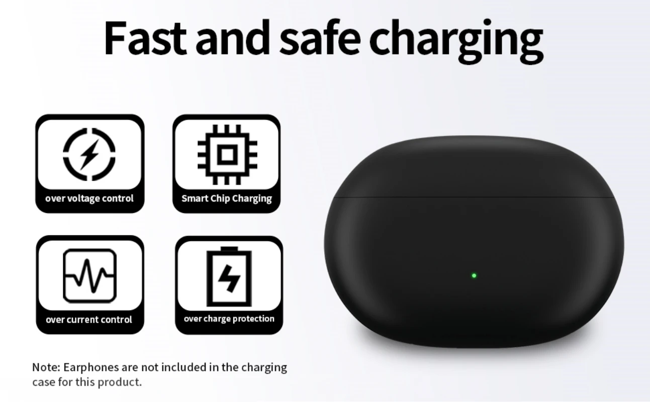 

For Beats Solo Buds Charging Case with Bluetooth Pairing Sync Button & 660MAh Replacement Earphone Beats Fit Pro Charger box Bin