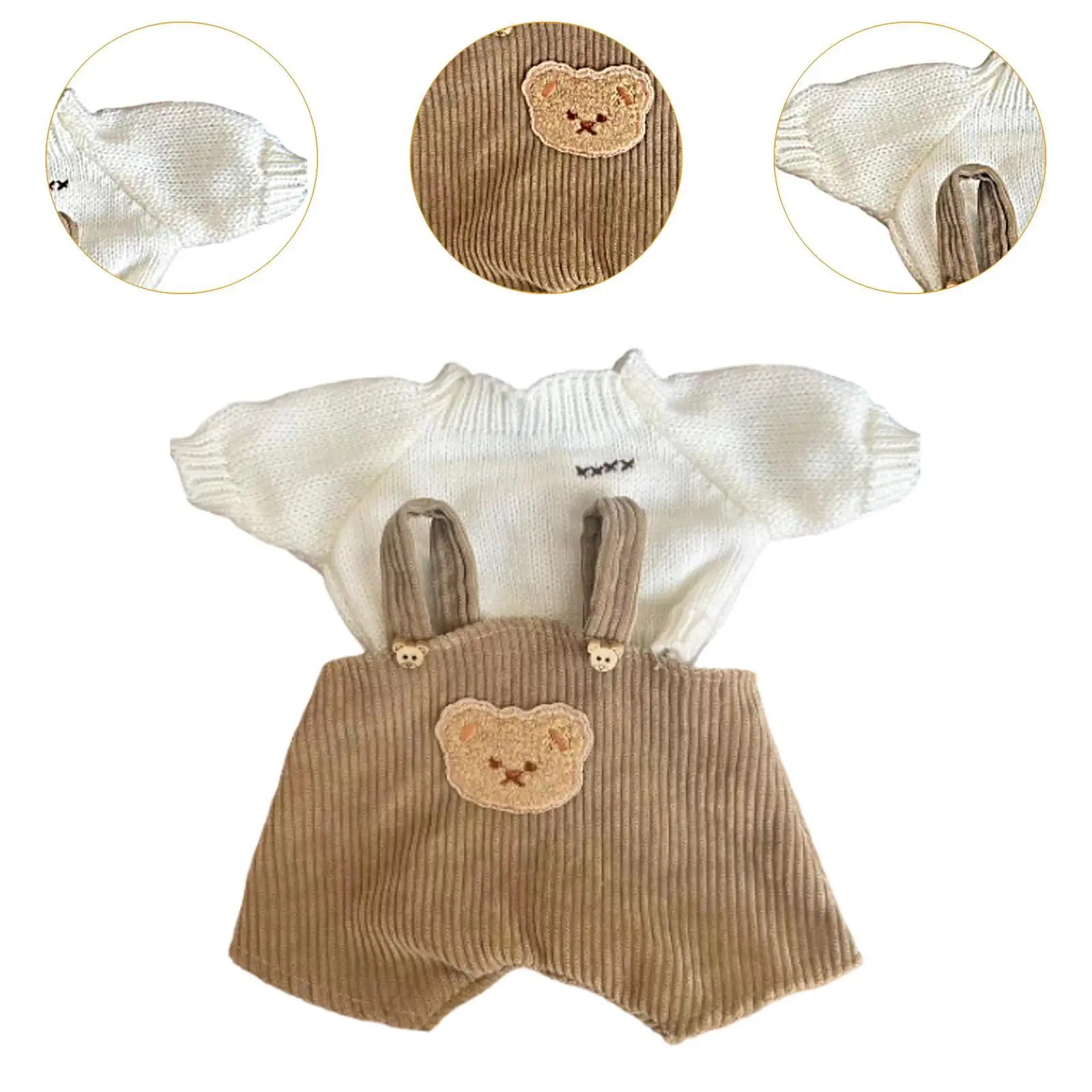 38 センチメートルぬいぐるみ服かわいいソフト写真小道具、ぬいぐるみアクセサリー、ぬいぐるみ