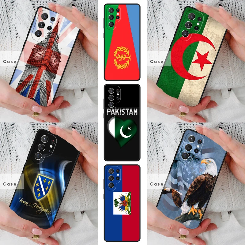Phone Cases Pakistan - Algeria Afghanistan Bosnia Pakistan Flag TPU