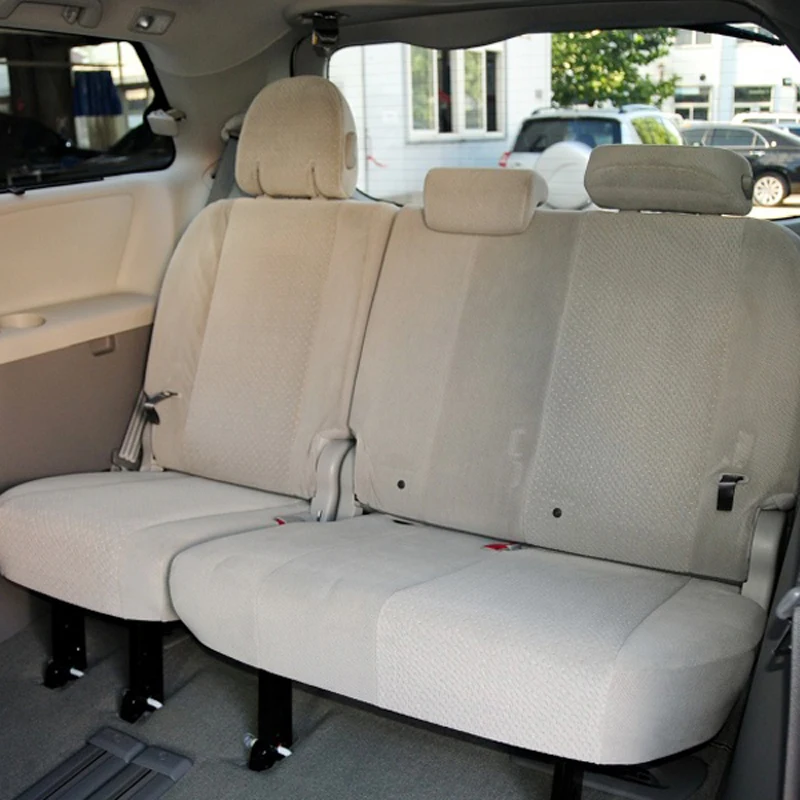 

Чехлы на сиденья из натуральной кожи и кожи ПВХ для Toyota Sienna LE XLE 2016-2020, полный комплект, 7 или 8 мест, индивидуальные чехлы на автомобильные сиденья