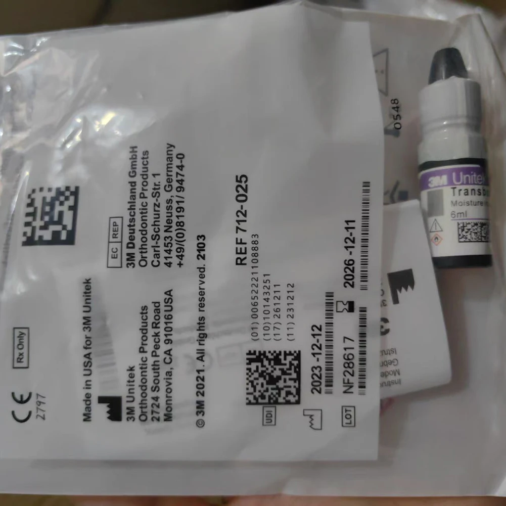 Tutti i tipi 3M Pasta adesiva Transbond Dentale Ortodontico Resina composita Incollaggio Primer adesivo Light Cure RelyX Impiallacciatura di cemento