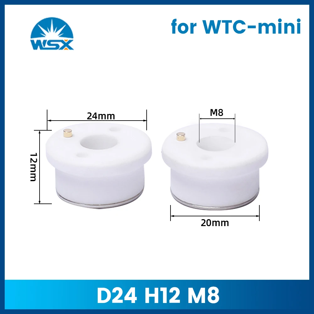 WSX Laser Keramik D28 M11 M20 D41 M11 Laserdüsenhalter für WTC-04/08/11 Mini ND18 Laserschneidkopf – Detail 3