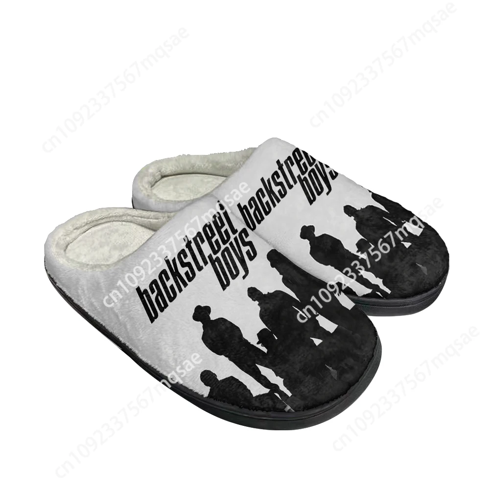 Hot Backstreet Boys Fashion Custom Slippers Mens Womens Sandals Soft Plush Casual Keep Warm Shoes Thermal Comfortable Slipper