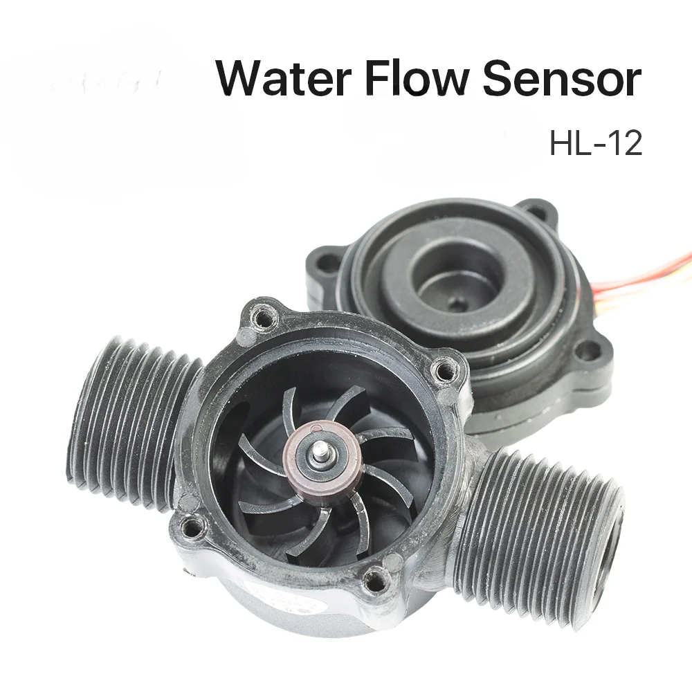 Water Flow Switch Sensor HL-12 for S&A Chiller for CO2 Laser Engraving Cutting Machine