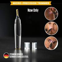 Hot Selling Personal Electric Shaver Edge Trimmer Men'S Ceramic Blade Edge Trimmer Portable Nose Ear Hair Trimmer