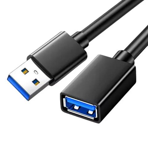 0.2/0.3/0.5/1/2/3M USB Extension Cable 3.0 Data Cord For PC Smart Laptop TV SSD USB Male to Female Computer Camera Printer Conne