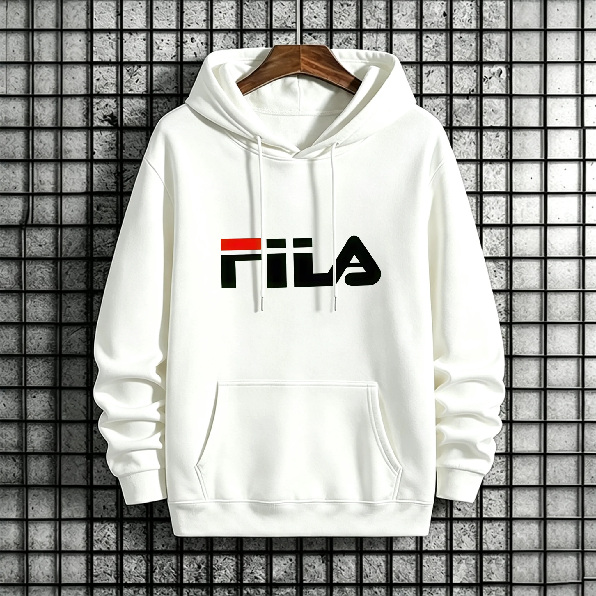Herren-Hoodie Herbst Winter Hochwertiger Warmer Pullover Männlicher Alltags-Casual-Mode-Pullover Outdoor Fitness Sportlicher Kapuzenpullover – Detail 5