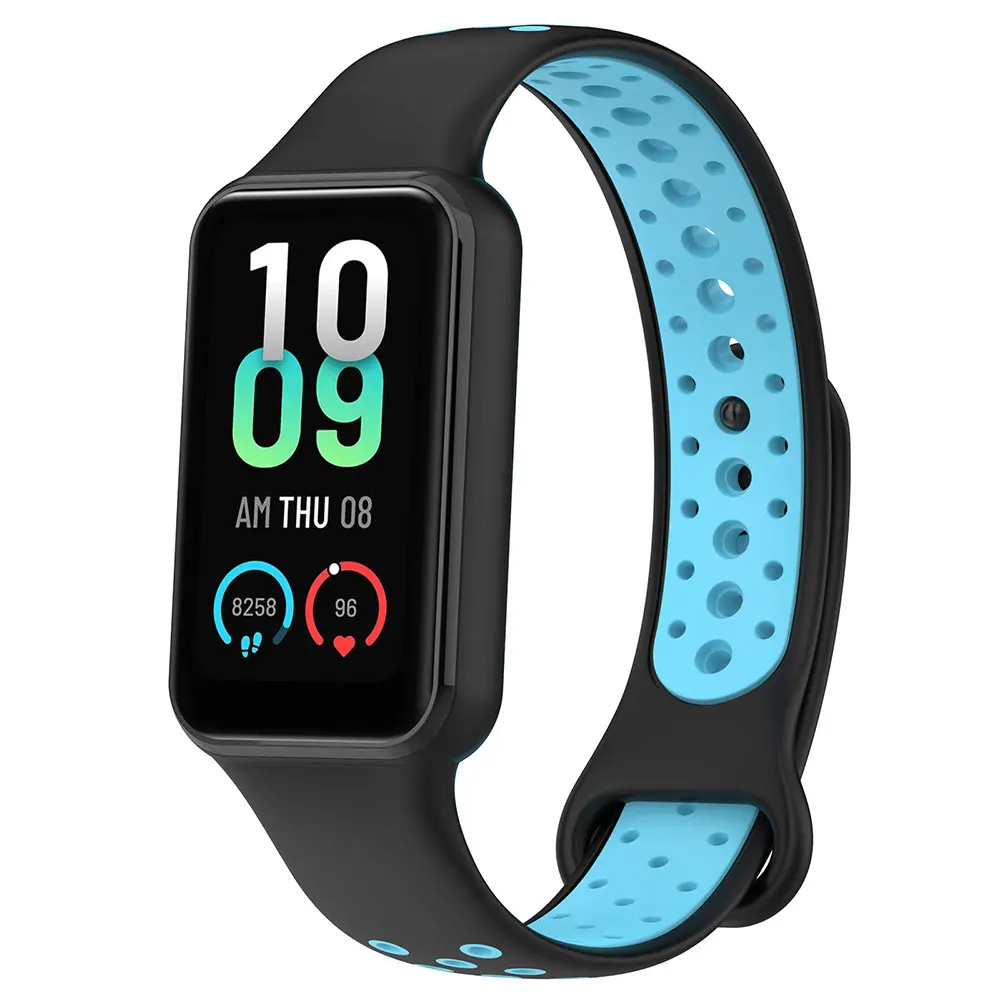 Correa de silicona para reloj inteligente, pulsera de repuesto para Huami Amazfit Band 7