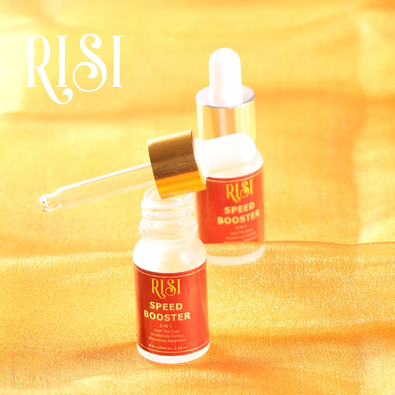 RISI Super Bonder Eyelash Extensions Speed Up Eyelash Glue Drying Time Speed Booster Lash Extension Glue Super Bonder Lash