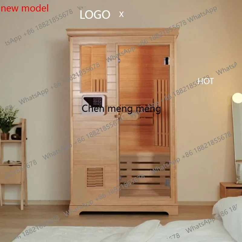 Single double multi-person wet steam room Household sweat steam room Fumigation steam room Sauna Hearth stone  A178