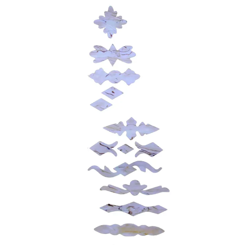 Guitar Fretboard Inlay Stickers Imitation Abalone Guitar Fret Neck Decals