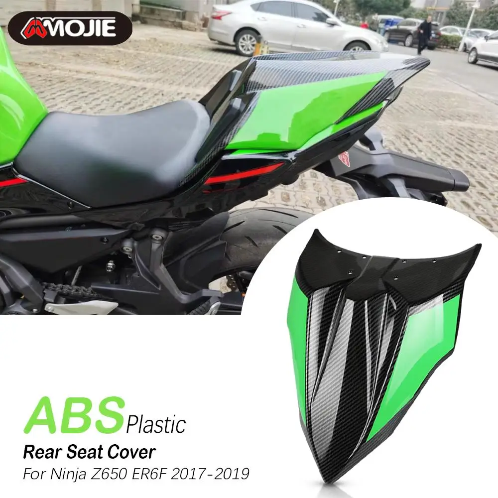 

Motorcycle Pillion Rear Seat Cover Cowl Solo Cowl Tail Fairing For Kawasaki Ninja ER-6F ER6F ER 6F Ninja650 Z650 Z 650 2017-2019