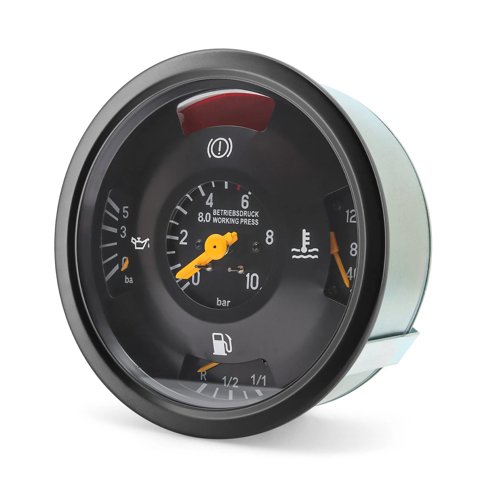 N 25405847 Combination Meter 140MM 4 in 1 Multi-functional Meter 24V Oil Pressure Water Temp 40-120℃ Fuel Level Gauge 0025405847