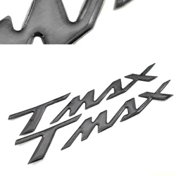 1 Pair Motorcycle Stickers 3D Mark T Max Stickers Carbon fiber epoxy For Yamaha TMAX 500 530 T Max T-Max 500 530