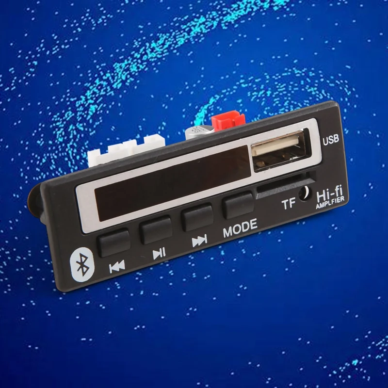 Color Screen Bluetooth MP3 Decoder Board Card Reader Bluetooth 5.0 Module Multi-Function Audio Accessories-AT81