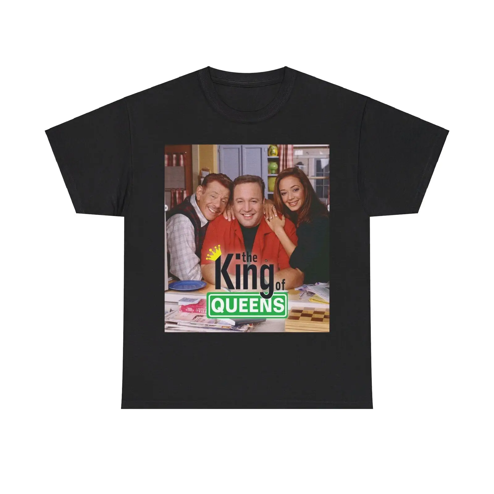 King of queens shirt Adam Sandler vintage retro New York Heavy