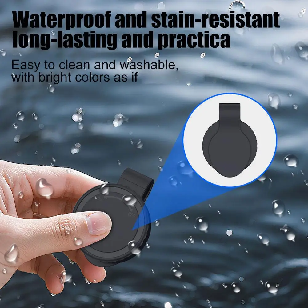 애플 에어태그 홀더, 방수 에어태그 홀더 키체인, 휴대용 긁힘 방지 및 충격 방지 케이스