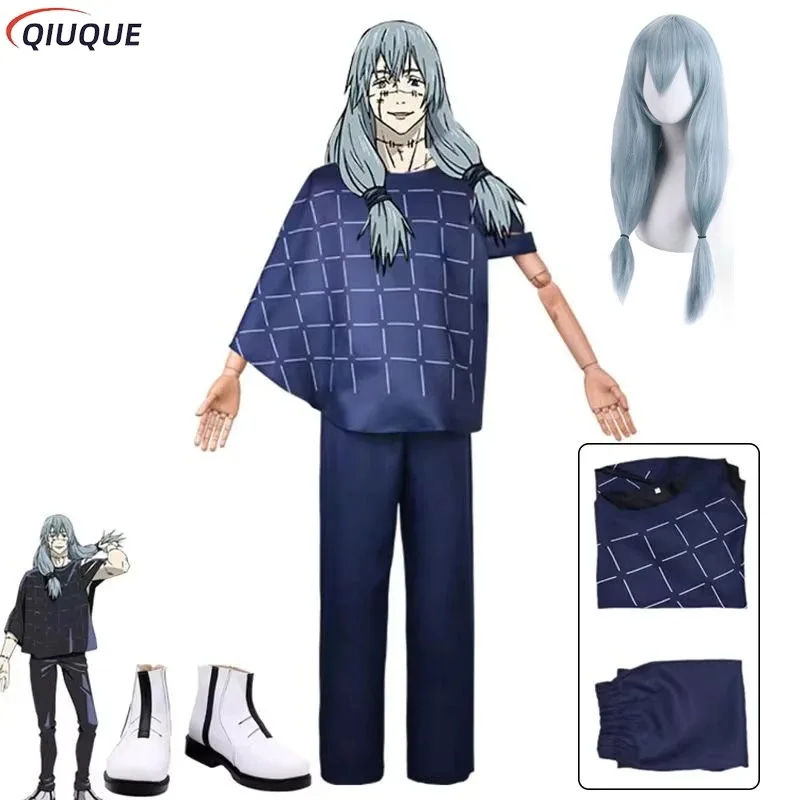 

Mahito Cosplay Costumes Wig Shoes Halloween For Men Women Carnival Party Role Play Outfits