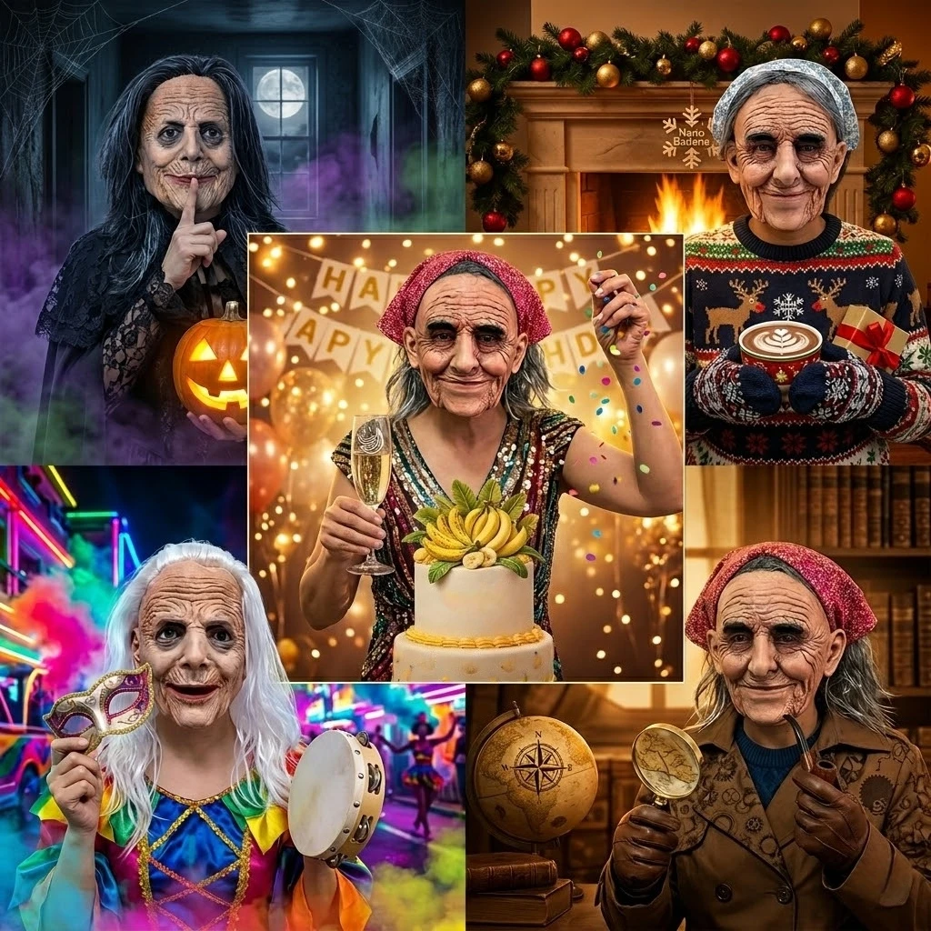 Lifelike Latex Old Lady Masks Grandma Horror Masks For Halloween Costume Party/Cosplay/Scary Theater Performance Props - view 6