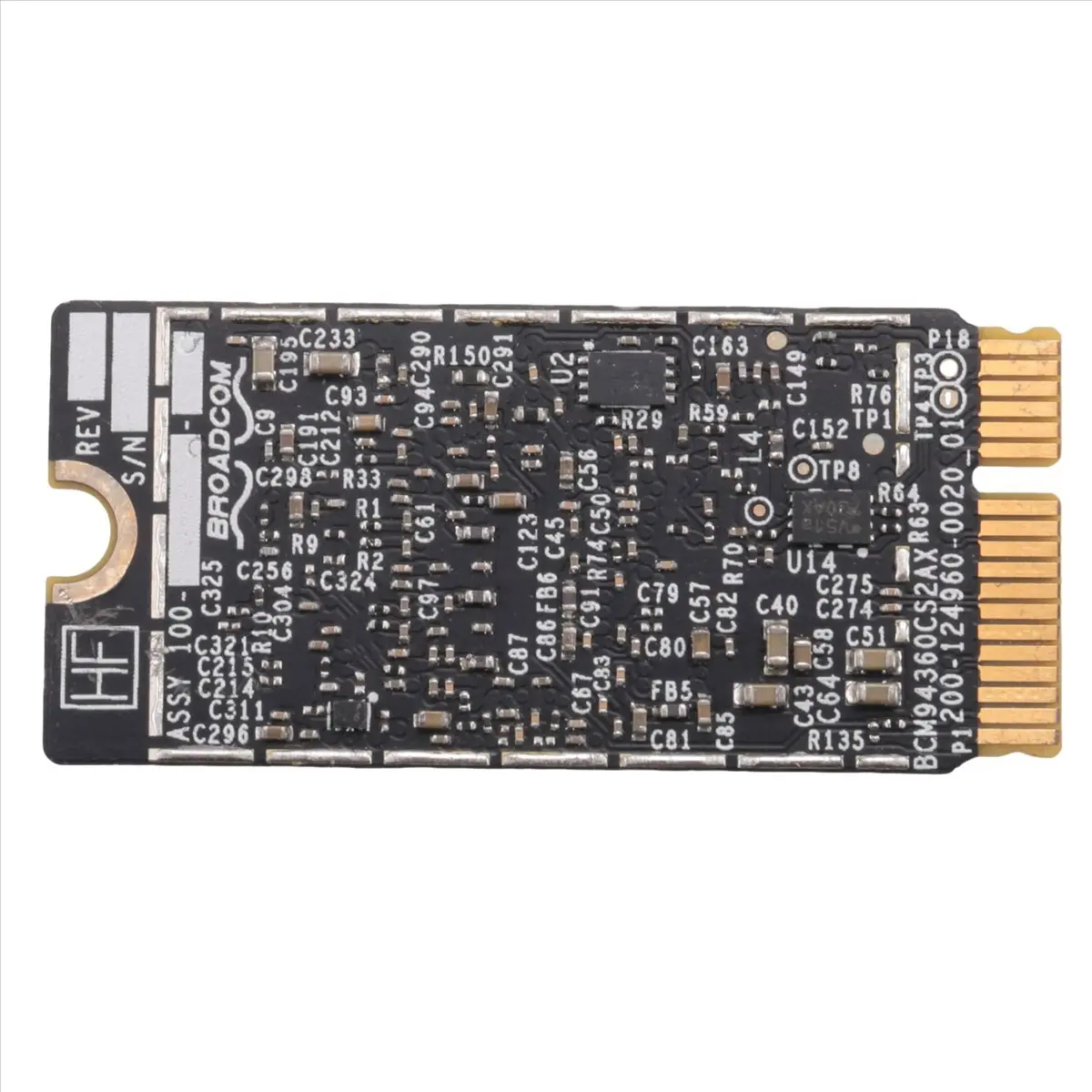 SWXF BCM94360CS2 Wireless Wifi Card Bluetooth 4.0 802.11Ac Hackintosh MacOS for Air 11inch A1465 13inch A1466 2013 MD711LL