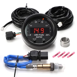 Yeni O2 Hava Yakıt Oranı Göstergesi Kiti EM 30-0300 X-Serisi Geniş Bant LSU 4.9 0258017025   Araba Oksijen Sensörü için Oksijen Sensörü