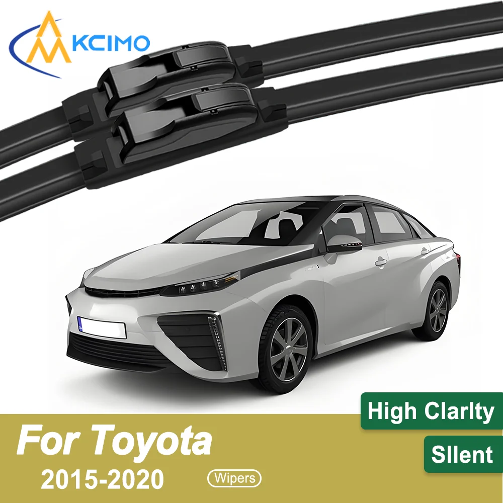 

2-Pack Superior Wiper Blades for Toyota Mirai JPD10 2015–2020 All-Season Durable Quiet Wiping Uninterrupted Visibility