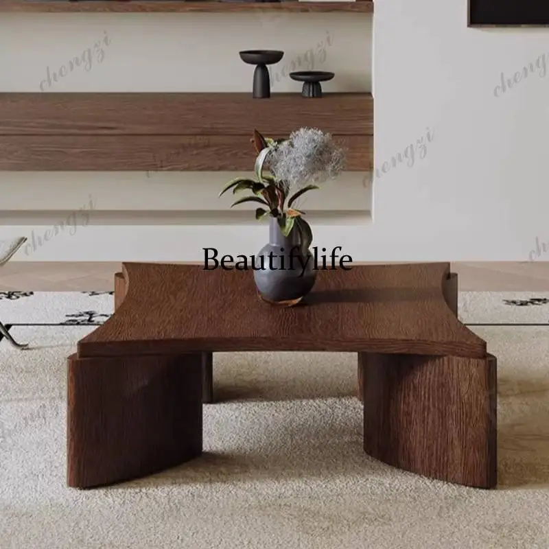 

K182 Wood Modern Coffee Tables Decoration Accessories Center Console Tea Table Living Room Designer Muebles Para Hogar Furniture