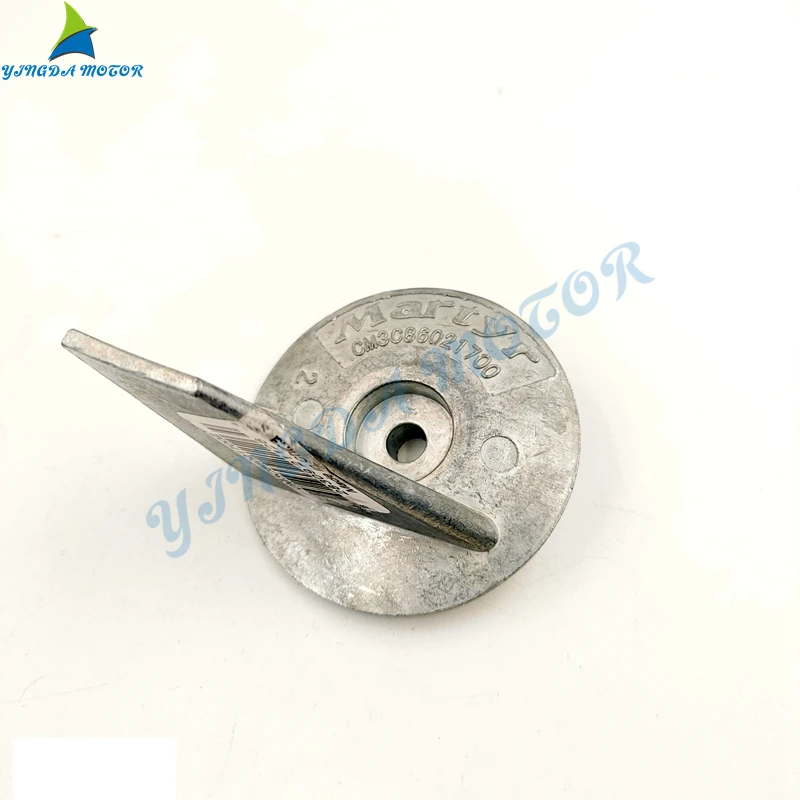 3C8-60217 AI Anode for TOHATSU Outboard Motor 2-stroke or 4-stroke M40D M40D2 M50D M50D2 3C8-60217-0