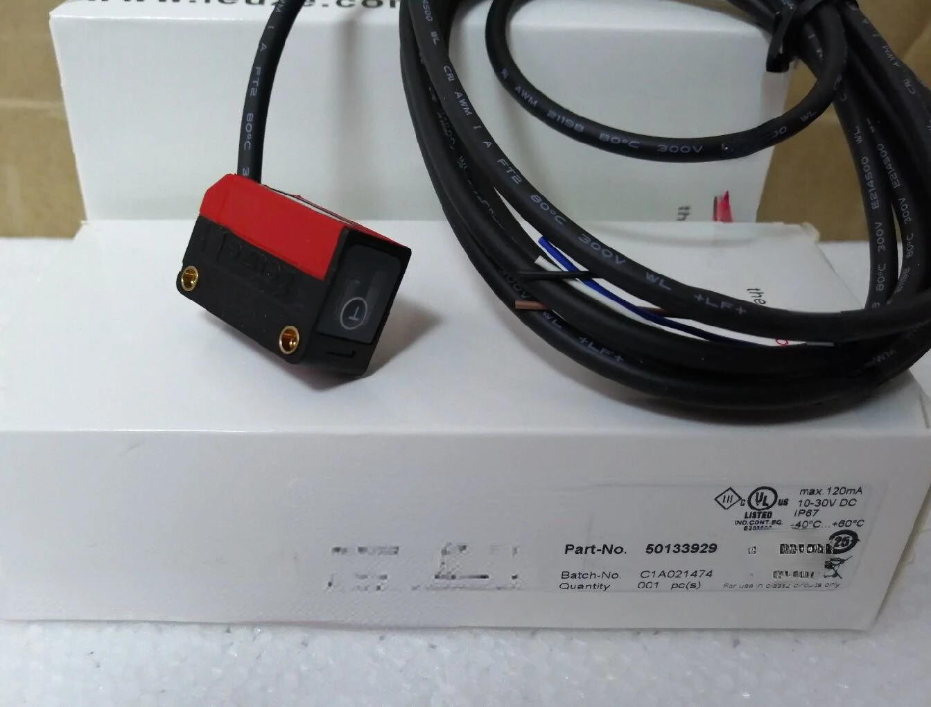 New and original LEUZE electronic PRK 18/4 DL4 Proximity switch 50080153 Photoelectric sensor