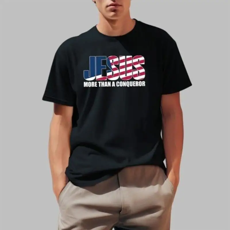 Jésus Plus Qu'un Conquérisseur T-shirt 2025 Taille S 5XL