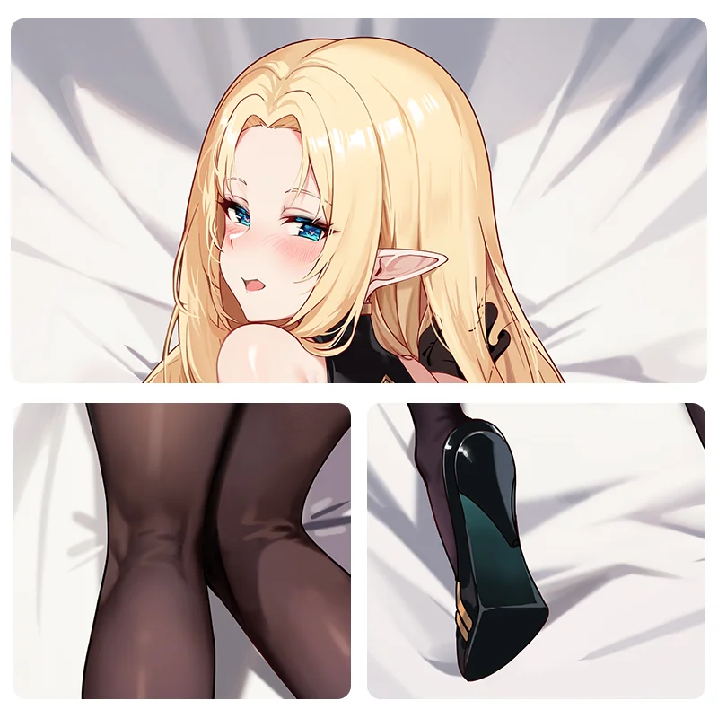 Anime Kage No Jitsuryokusha Ni Naritakute Alpha Dakimakura Cosplay 2WAY Hing Body Pillow Case Pillowcase Cushion Cover SF