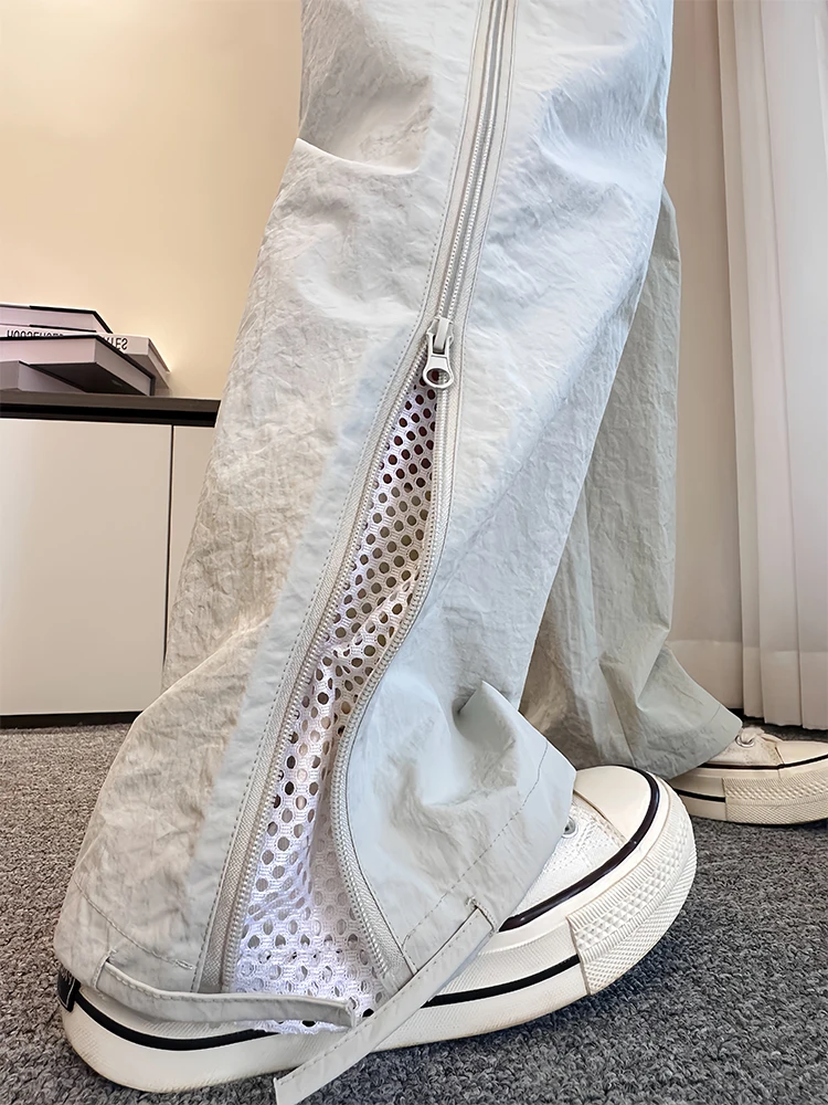 

Qui Dry Ice Silk мужские летние тонкие прямые повседневные брюки дышащие уличные походные альпинистские тактические спецодежда