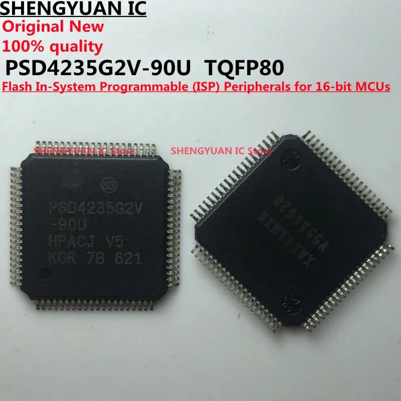 1Pcs PSD4235G2V-90U TQFP80 PSD4235G2V Flash In-System Programmable (ISP) Peripherals for 16-bit MCUs Original New 100% quality