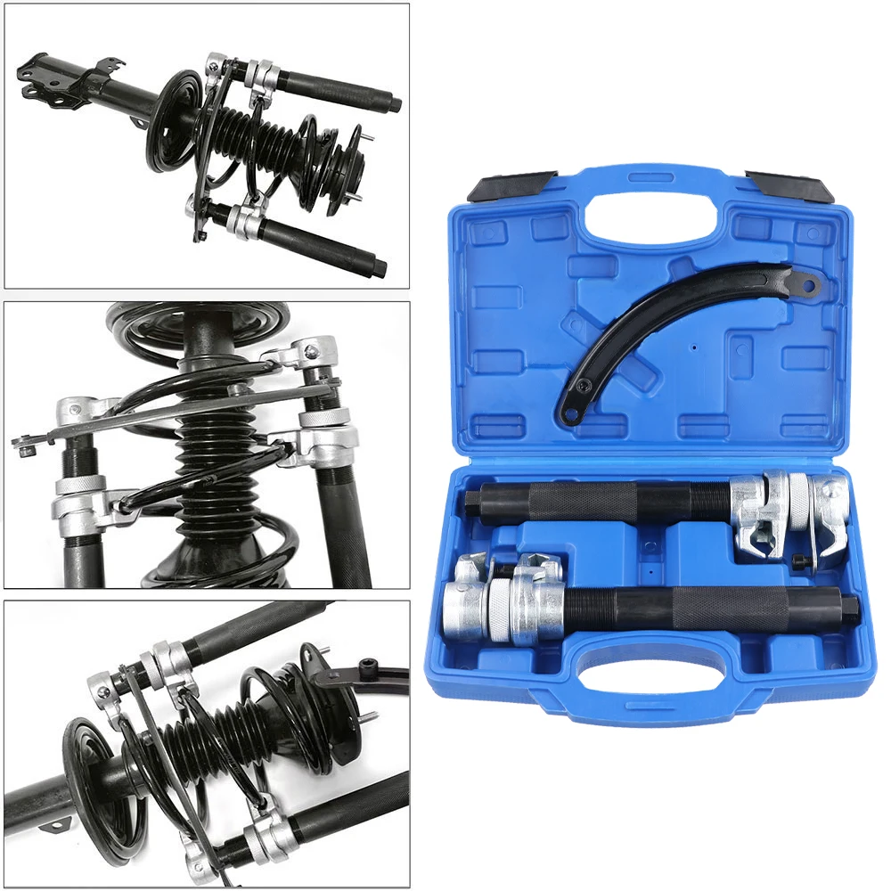 Inefala 3 قطعة لفائف تبختر ضاغط الربيع دائم أداة اليد مجموعة السيارات امتصاص الصدمات لشاحنة ATV UTV #2