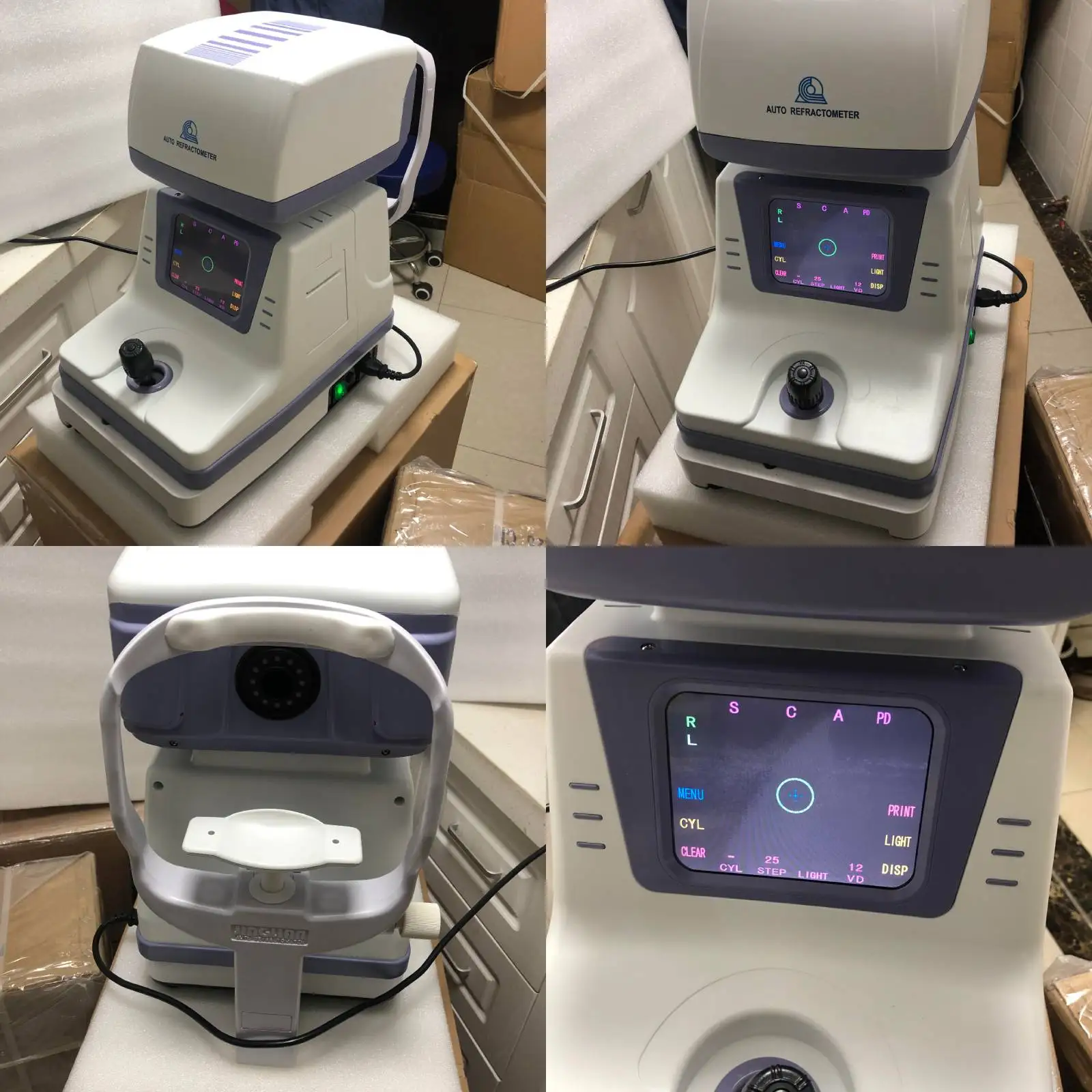 Oogheelkundige Instrument Goede Auto Refractometer Prijs Met Keratometer Digitale Autorefractometer Machine Auto Ref/keratometer