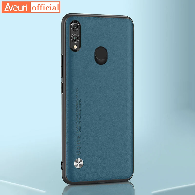 Luxury Leather Case For Huawei P Smart Z Plus Nova 3 3i Y9S Y6 Y9 Prime 2019 Honor 8X 9X Pro 10 Lite 8A Cover Matte Phone Case