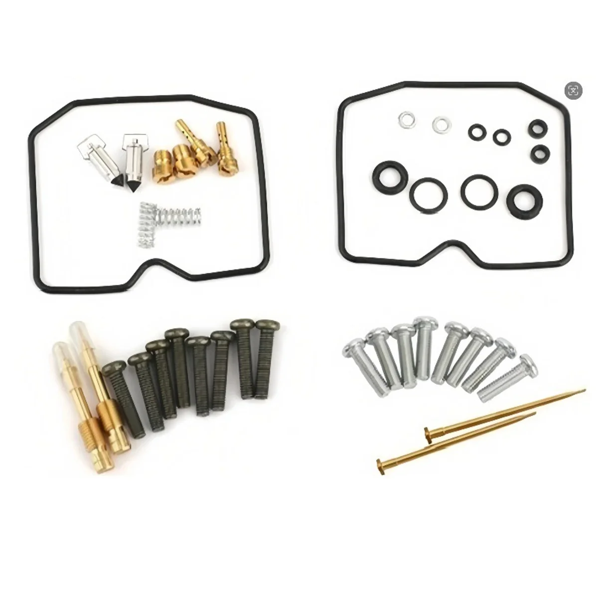 Carburetor Rebuild Kit For EX250 250R 2008-2012 Motorcycle Fuel System Overhaul Spare Parts