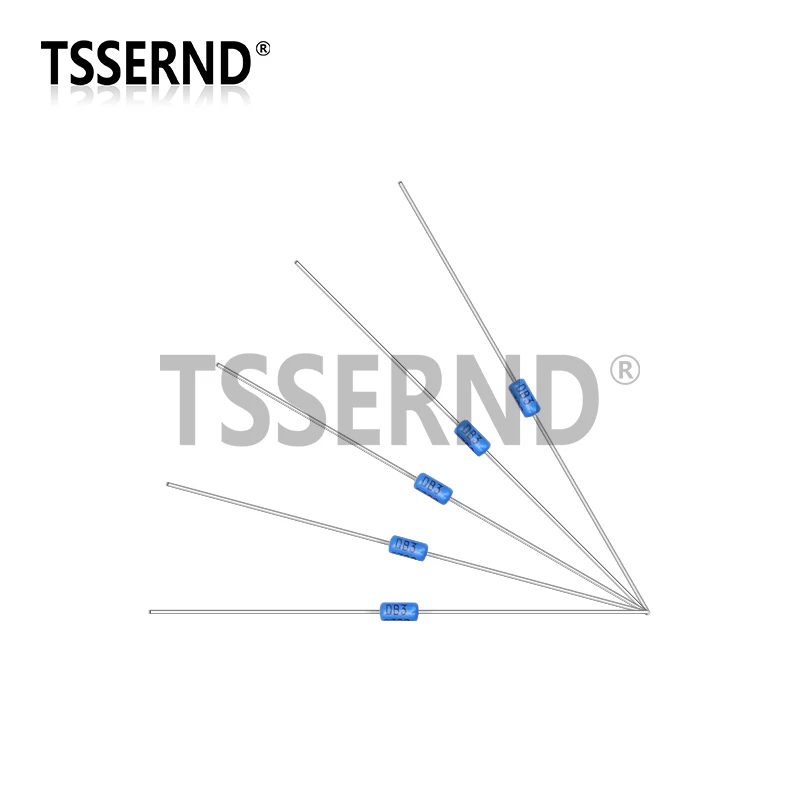 DIP Diodo Gatilho Diodos, DB-3, DB-4, DO-35, DO-204AH, DB3, DB4, 100pcs