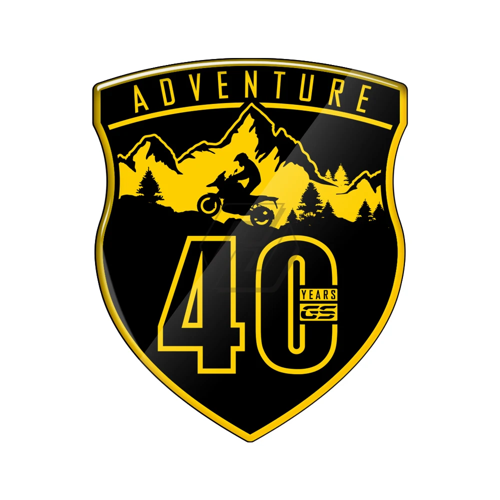 Calcomanías para BMW Motorrad F750GS, F850GS, R1200GS, R1250GS Adventure Edition, 40 años, GS Sticker