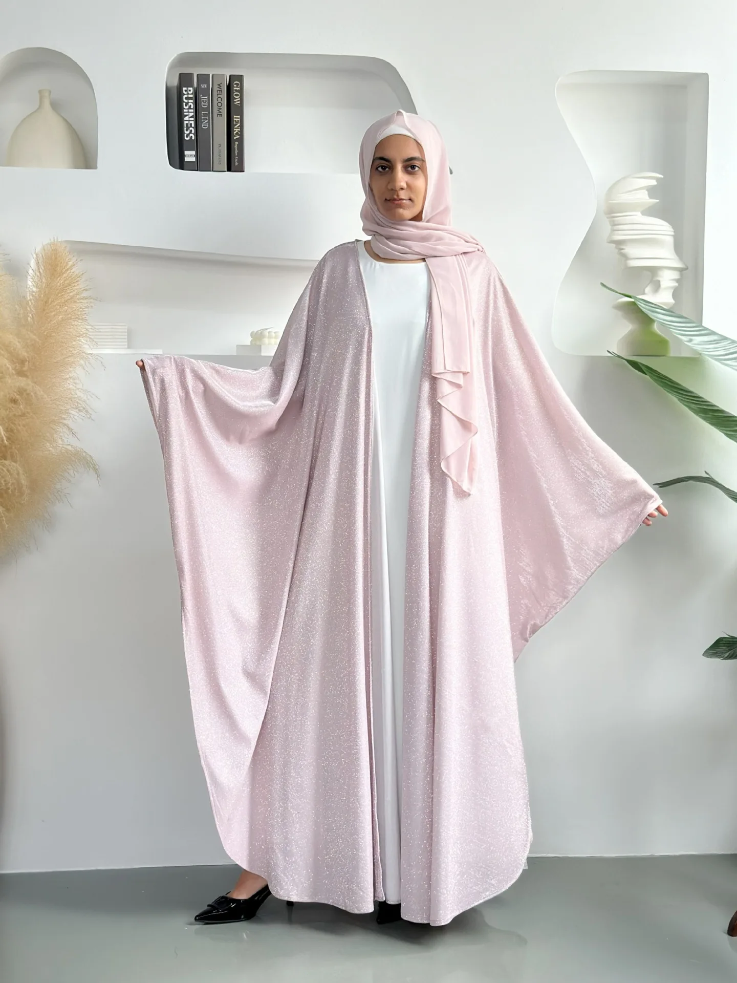 Robe longue musulmane Eid pour femmes, robe cardigan arabe, Jalabiya Ramadan, caftan Islam, robe modeste, robe éducative marocaine, Abayas ouvertes de Dubaï